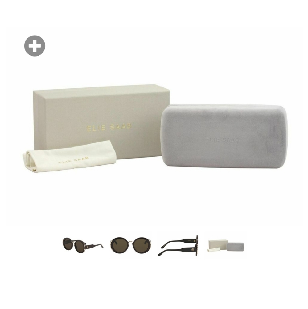 NWT Elie Saab sunglasses**OVAL** - Picture 10 of 10